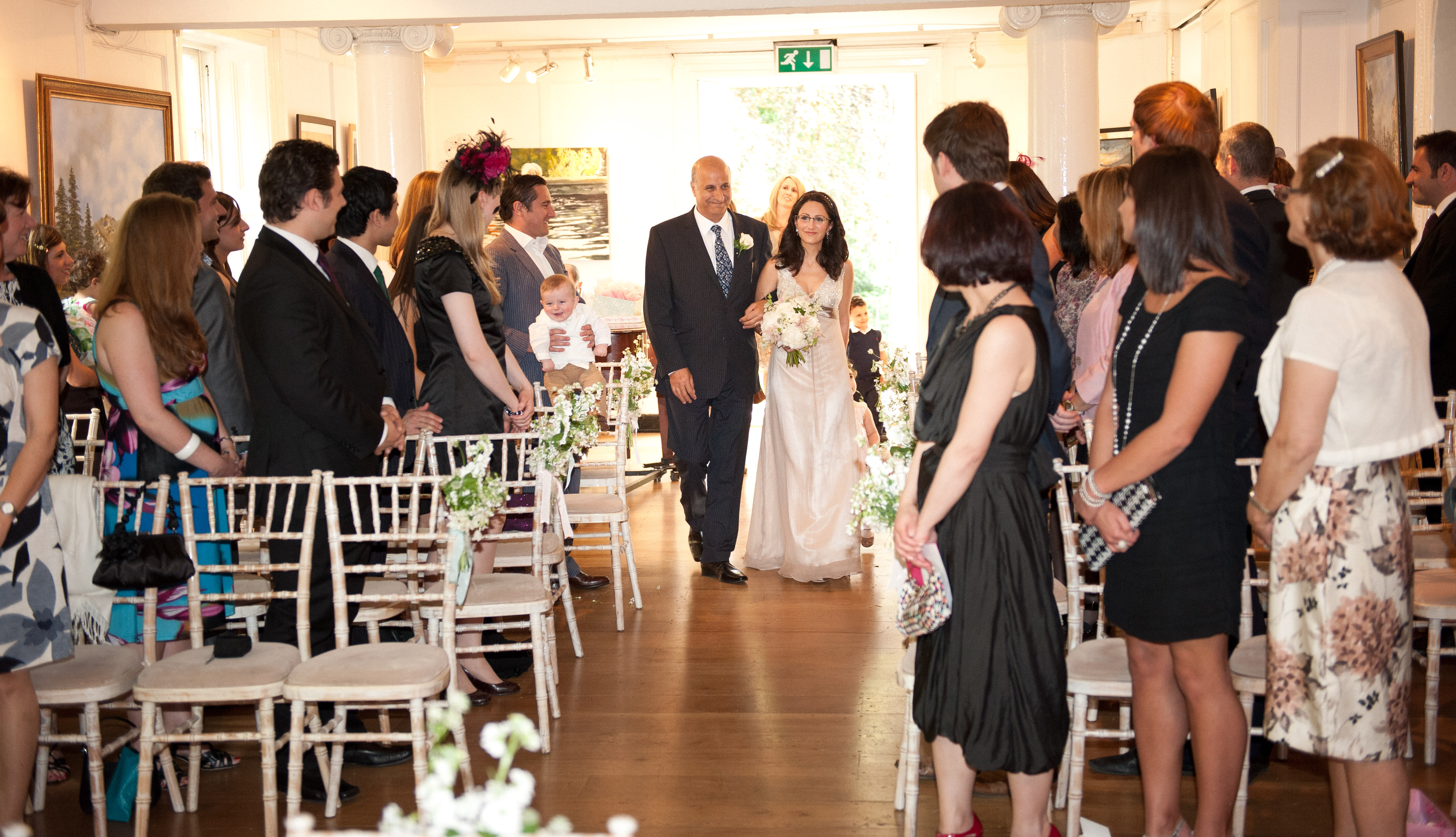 Ceremony in the Lower Gallery