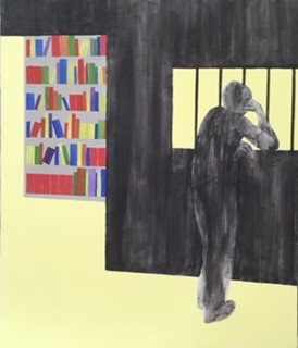 Painting by artist Jennifer Worrall