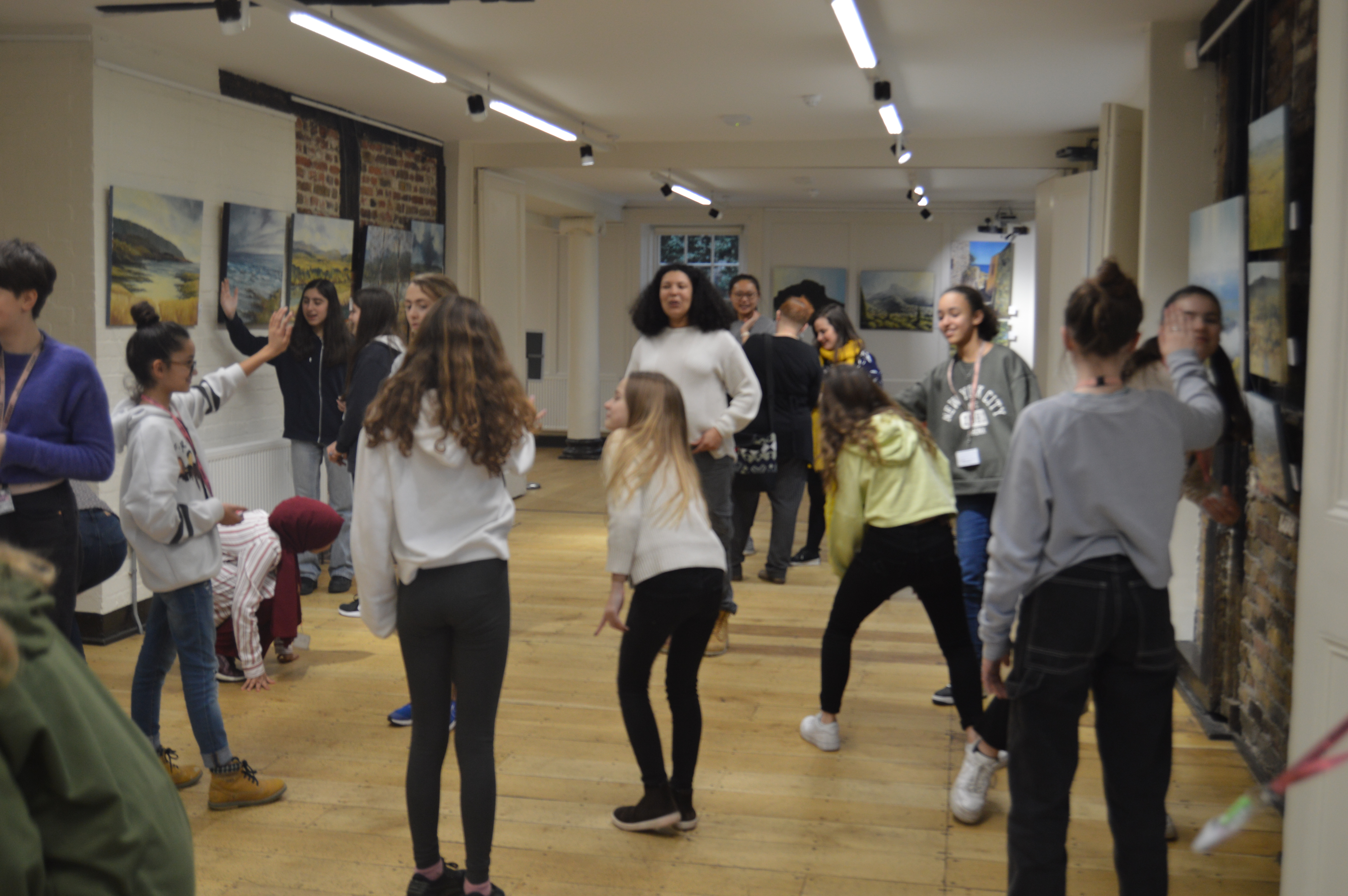 Parliament Hill students at Lauderdale House