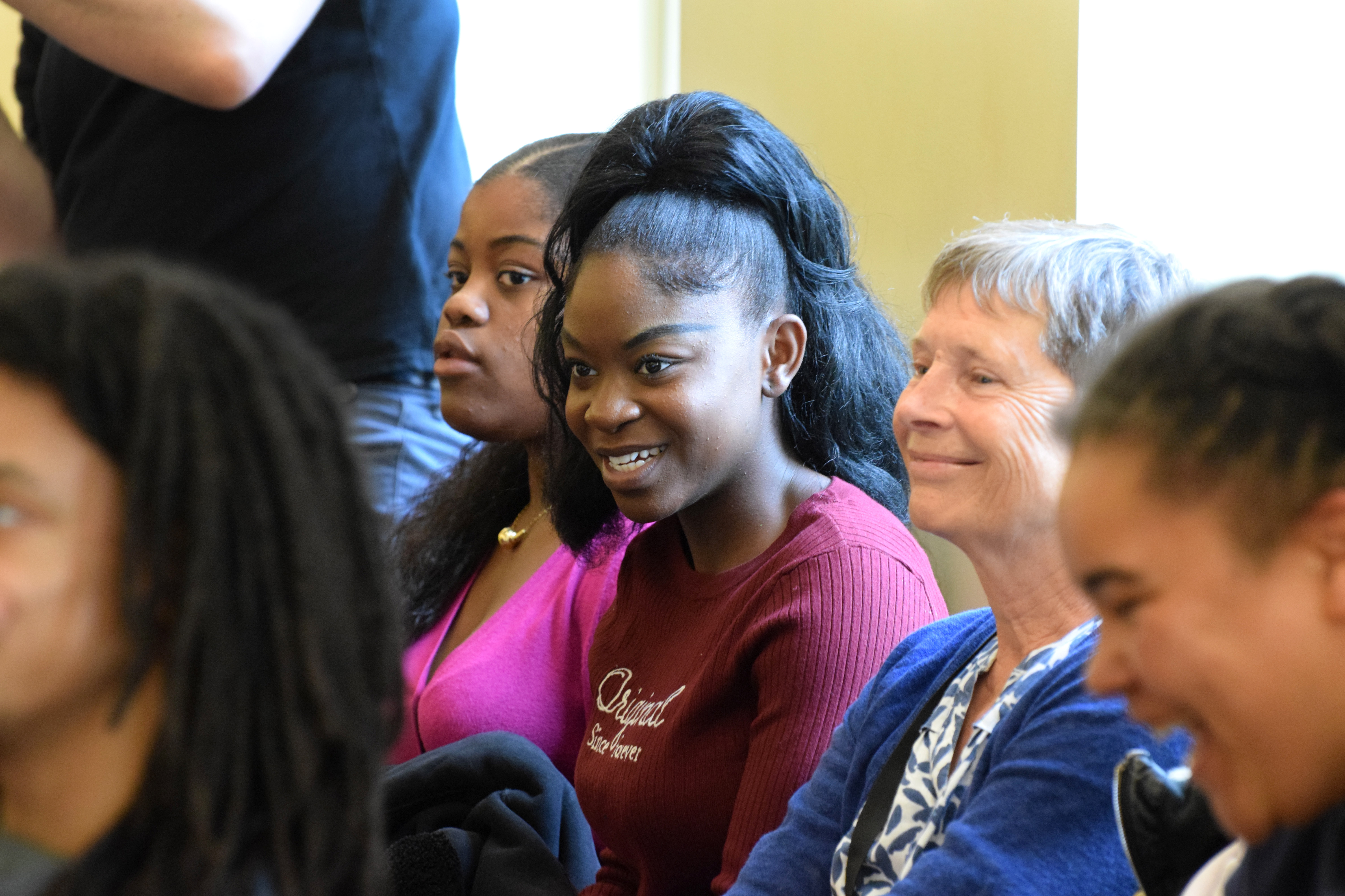 Students at Lauderdale House