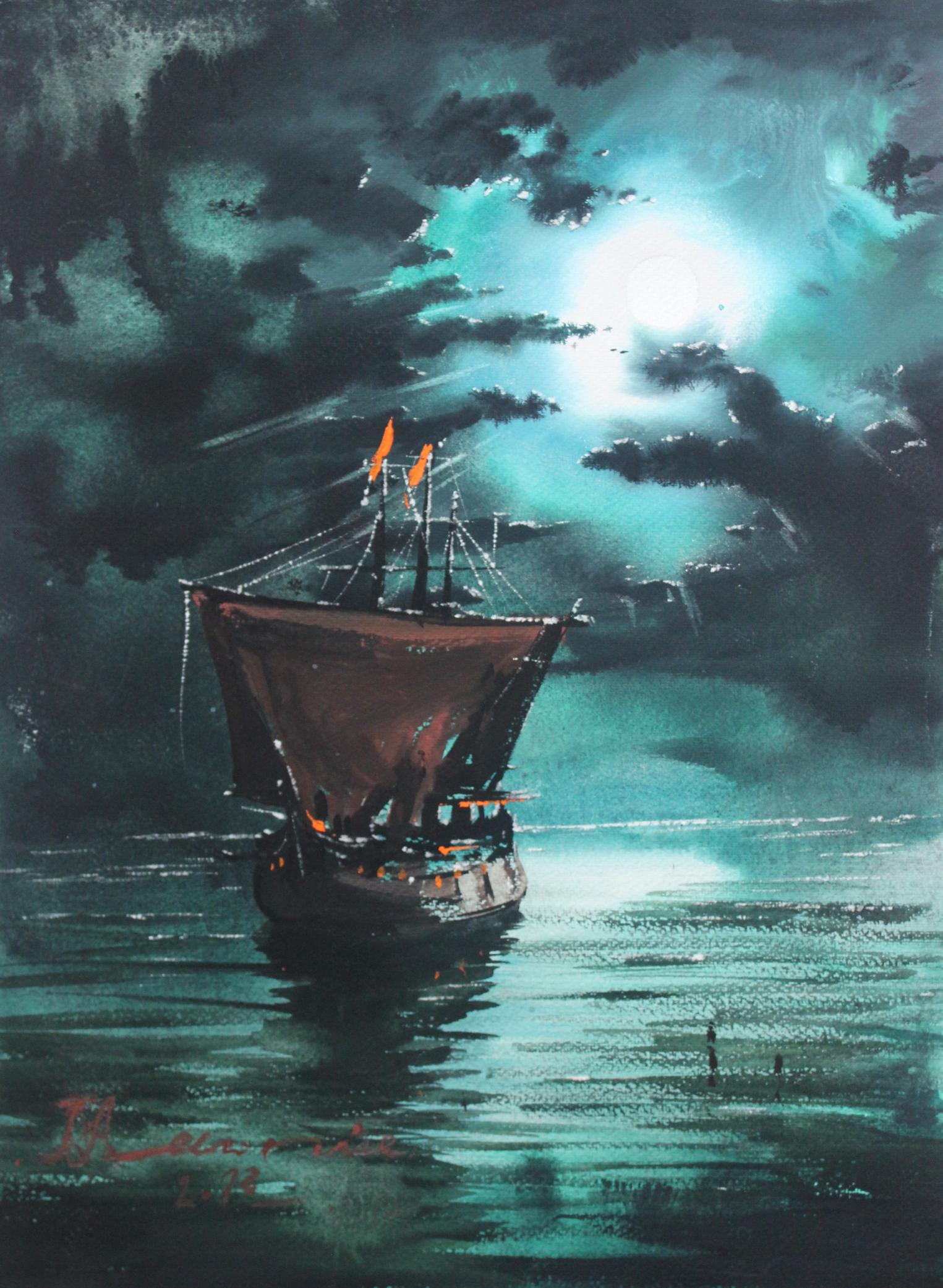 Watercolour painting by Yasaman Emami
