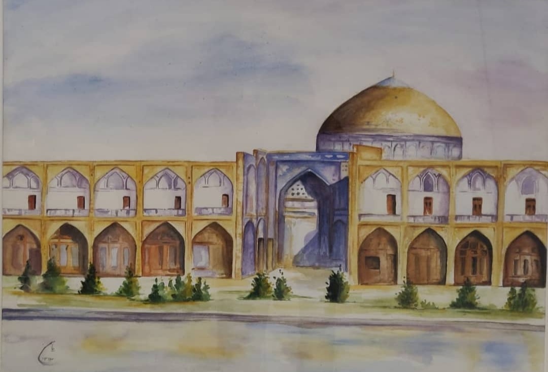 Watercolour painting by Yasaman Emami