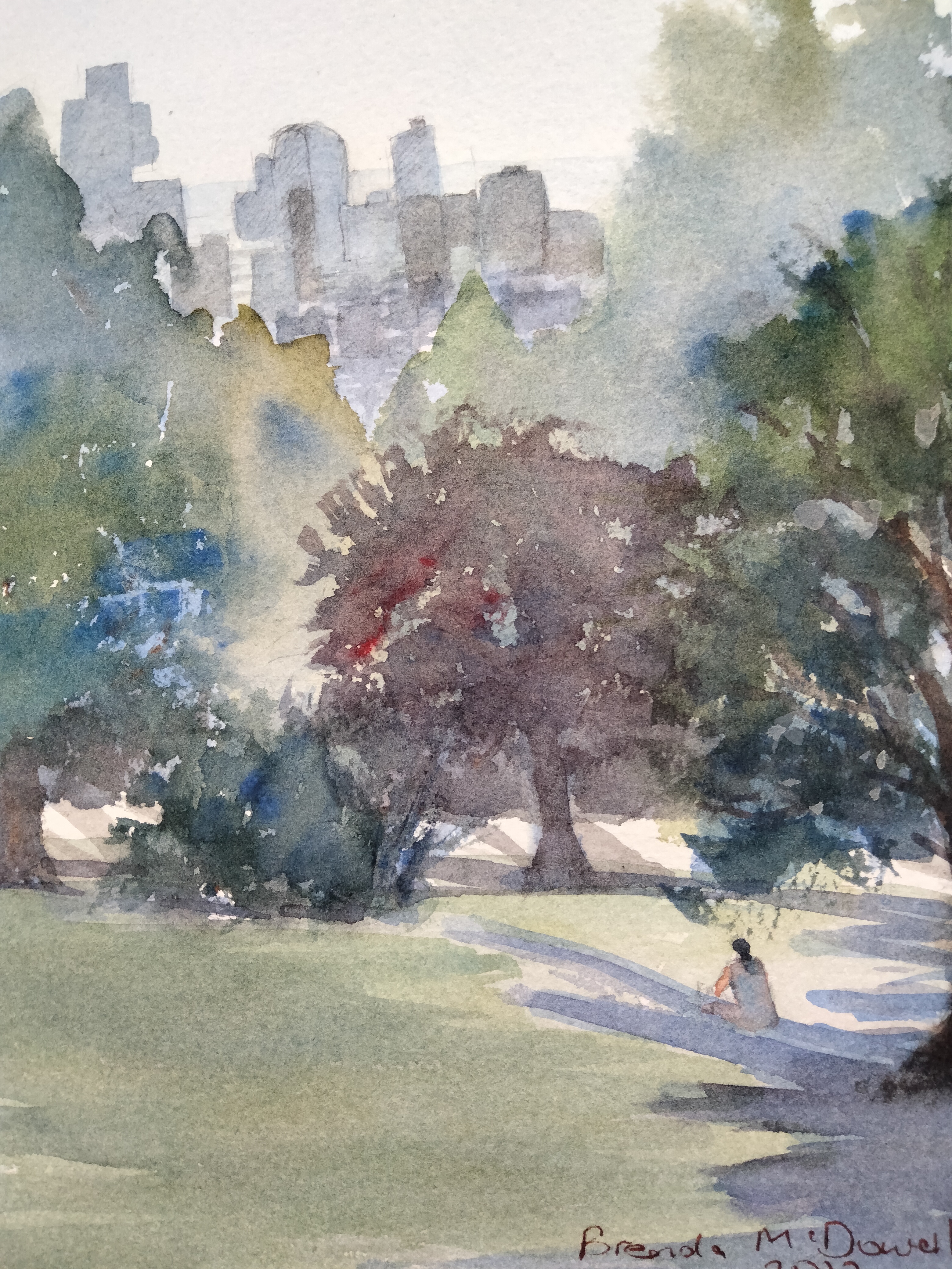 Brenda McDowell - London from Waterlow Park