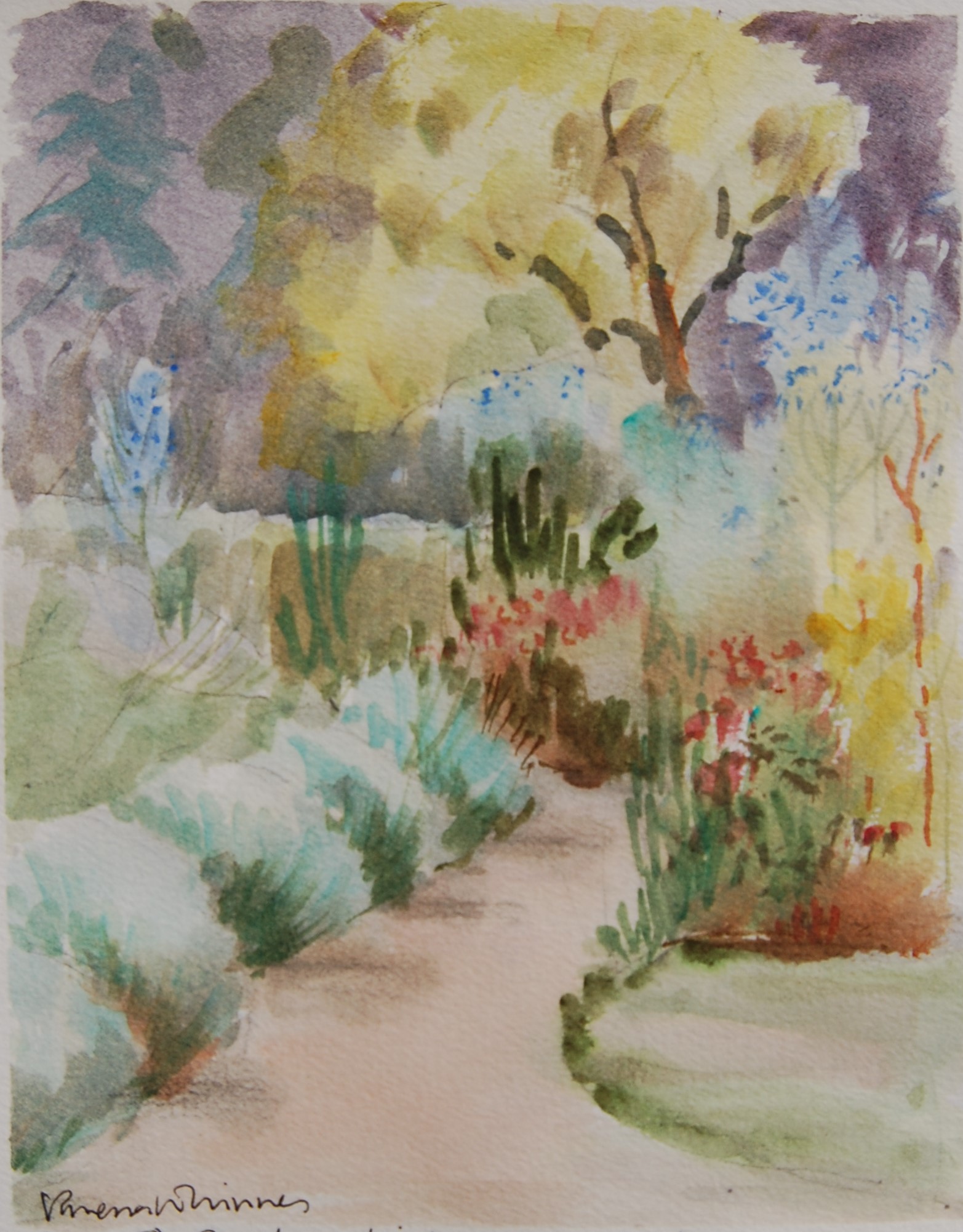 Vanessa Whimney - Omved Gardens, Highgate 