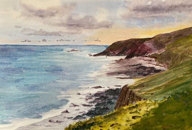 Cliffs and Ocean