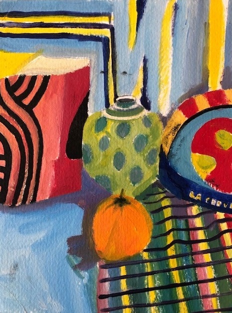 Acrylic still life