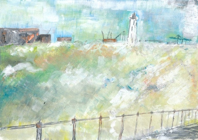 Study for Rough Sea New Brighton