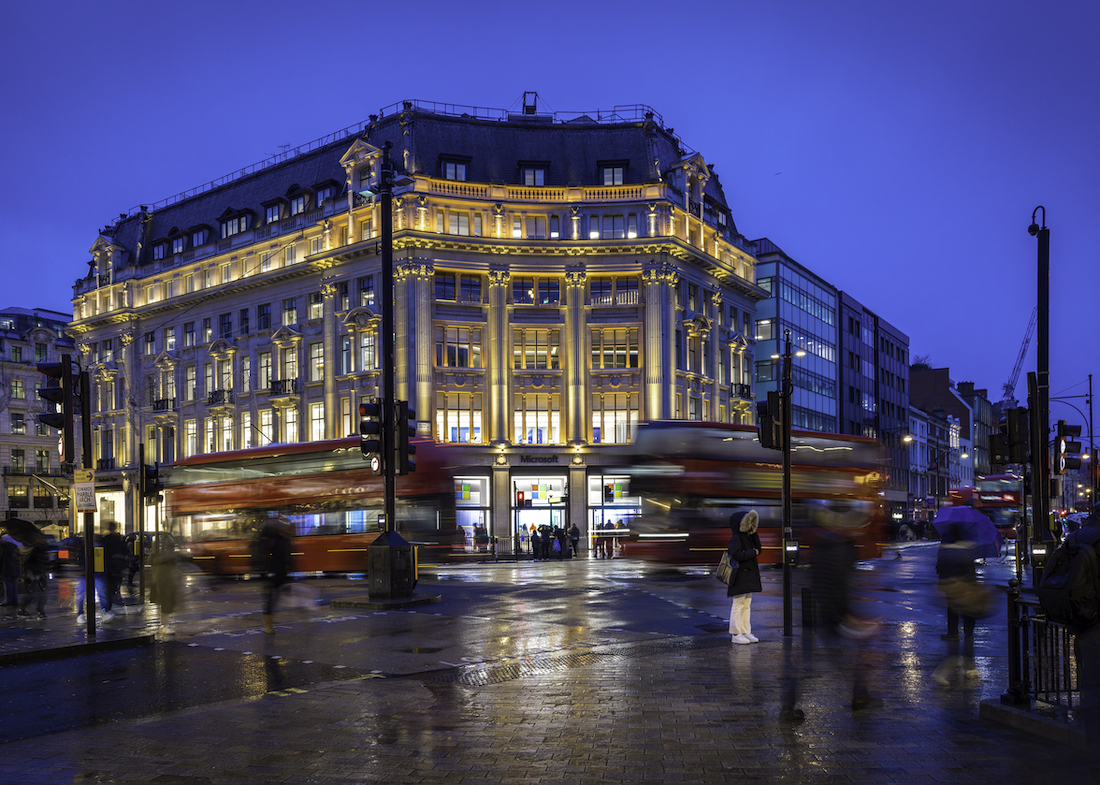 Oxford Circus at Night