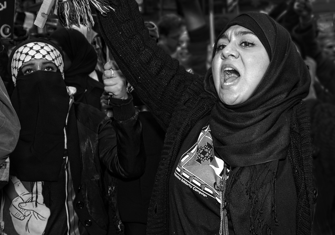 PLO Protest