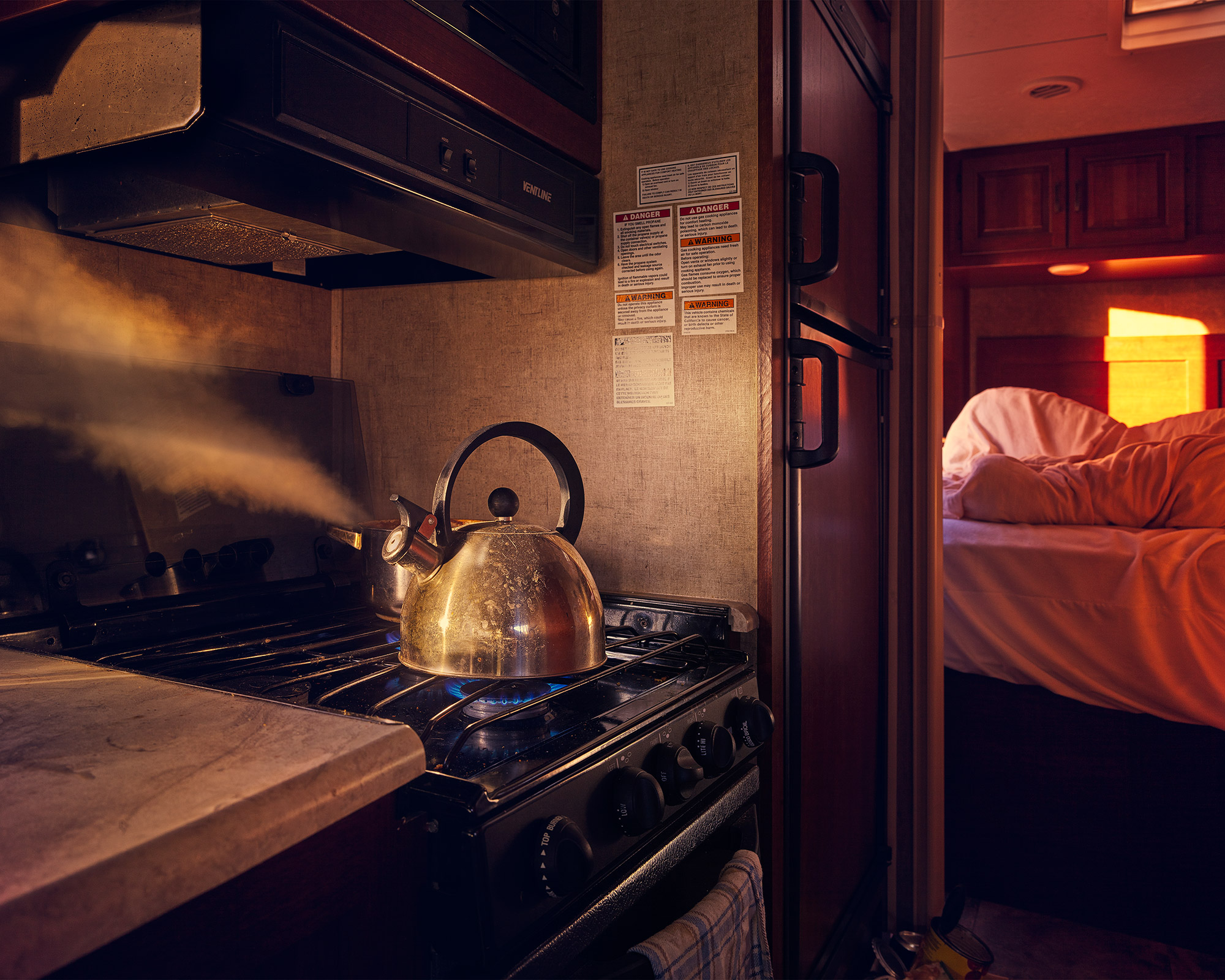 photograph of a tea kettle