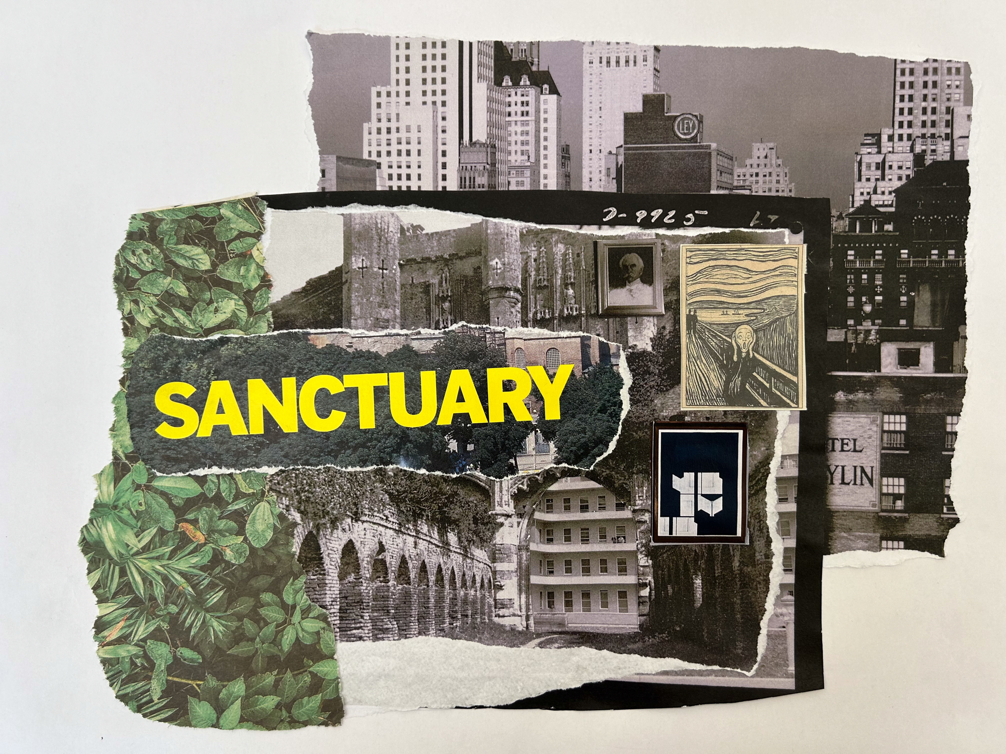 sanctuary collage