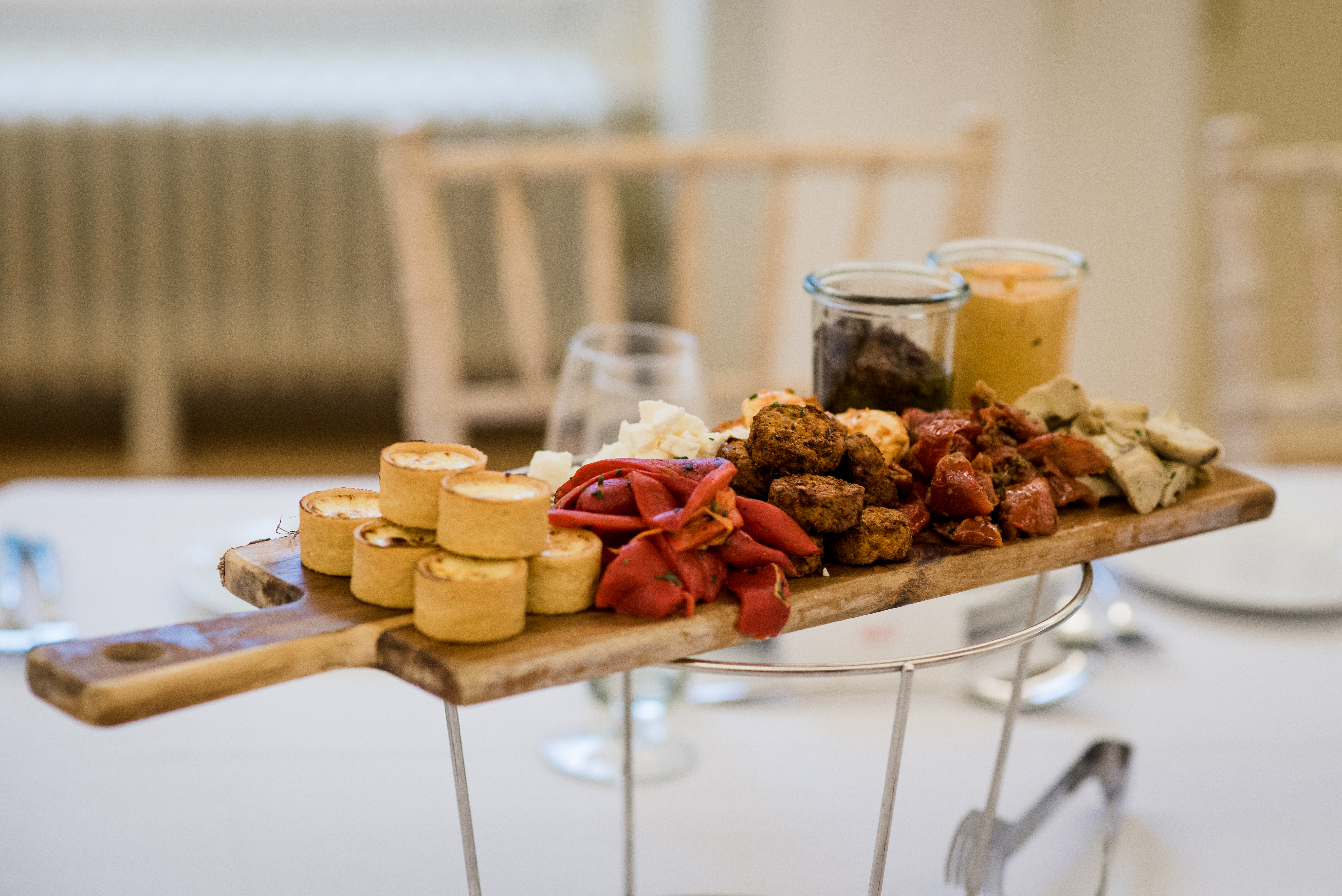 A & M sharing platter