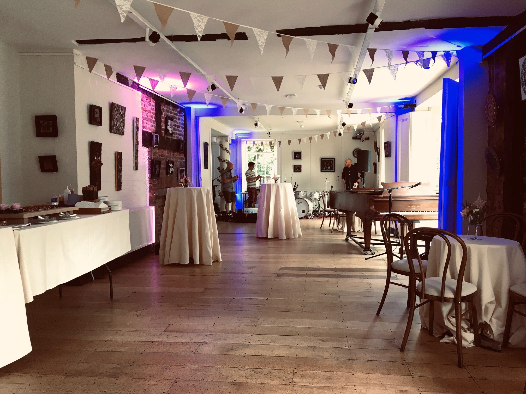 Reception in the Lower Gallery 