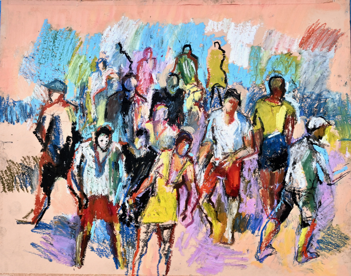 'The Crowd' by Christian Cook