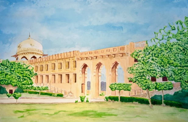 'Jaigarh Fort, Jaipur' by Morley Speed