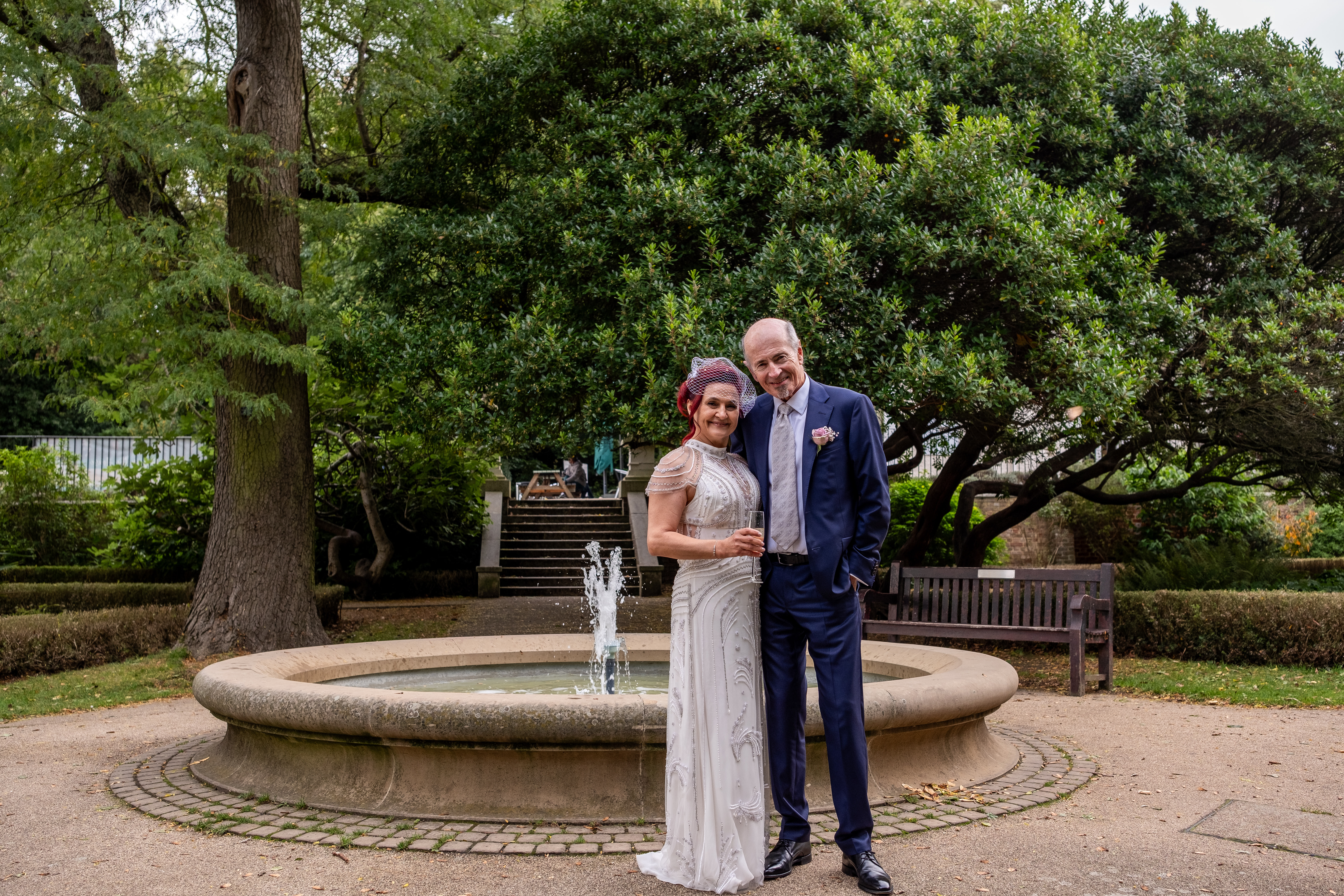 O & D Fountain portrait
