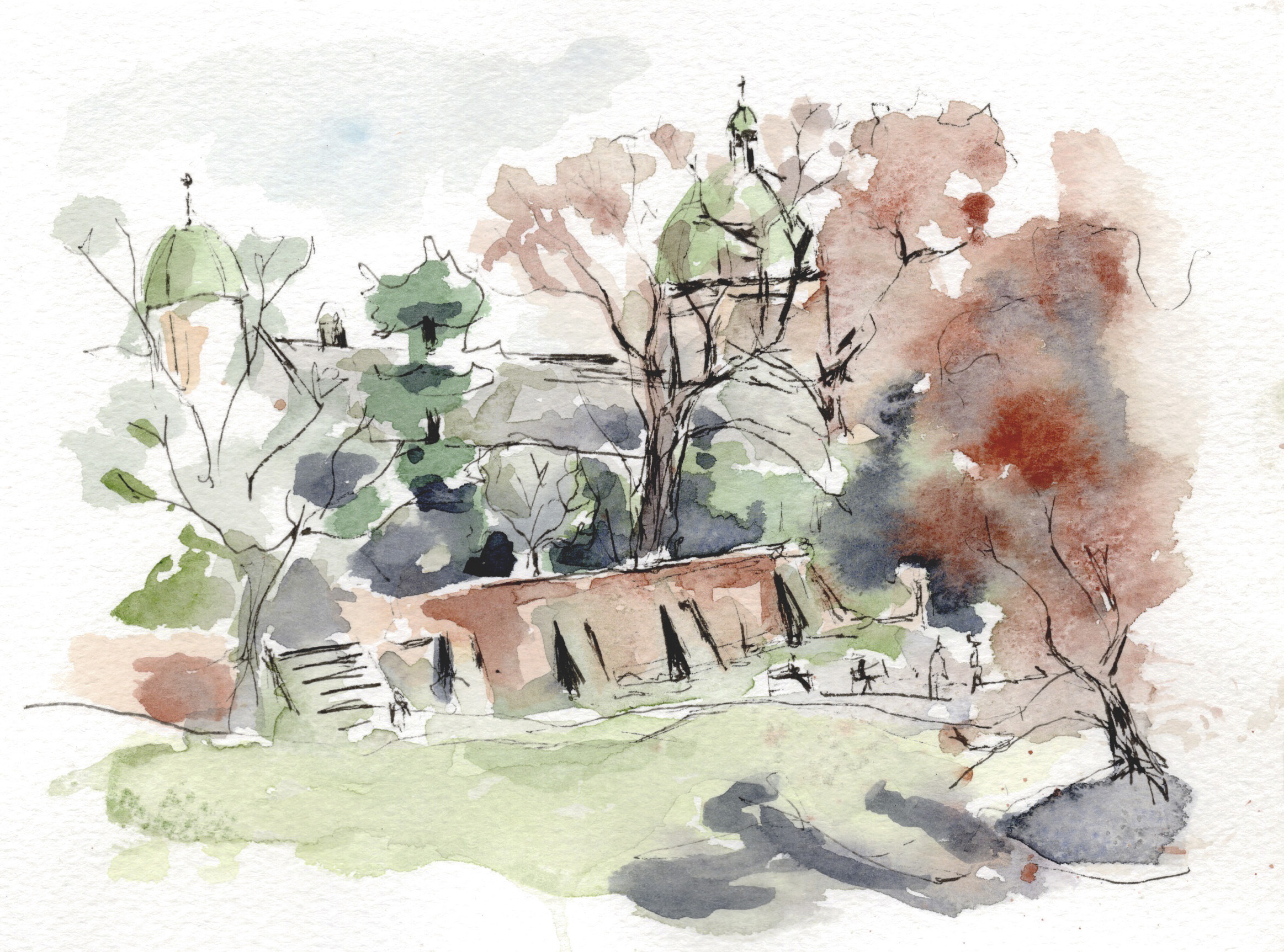 Lunch In The Park by Jacqueline Freeman