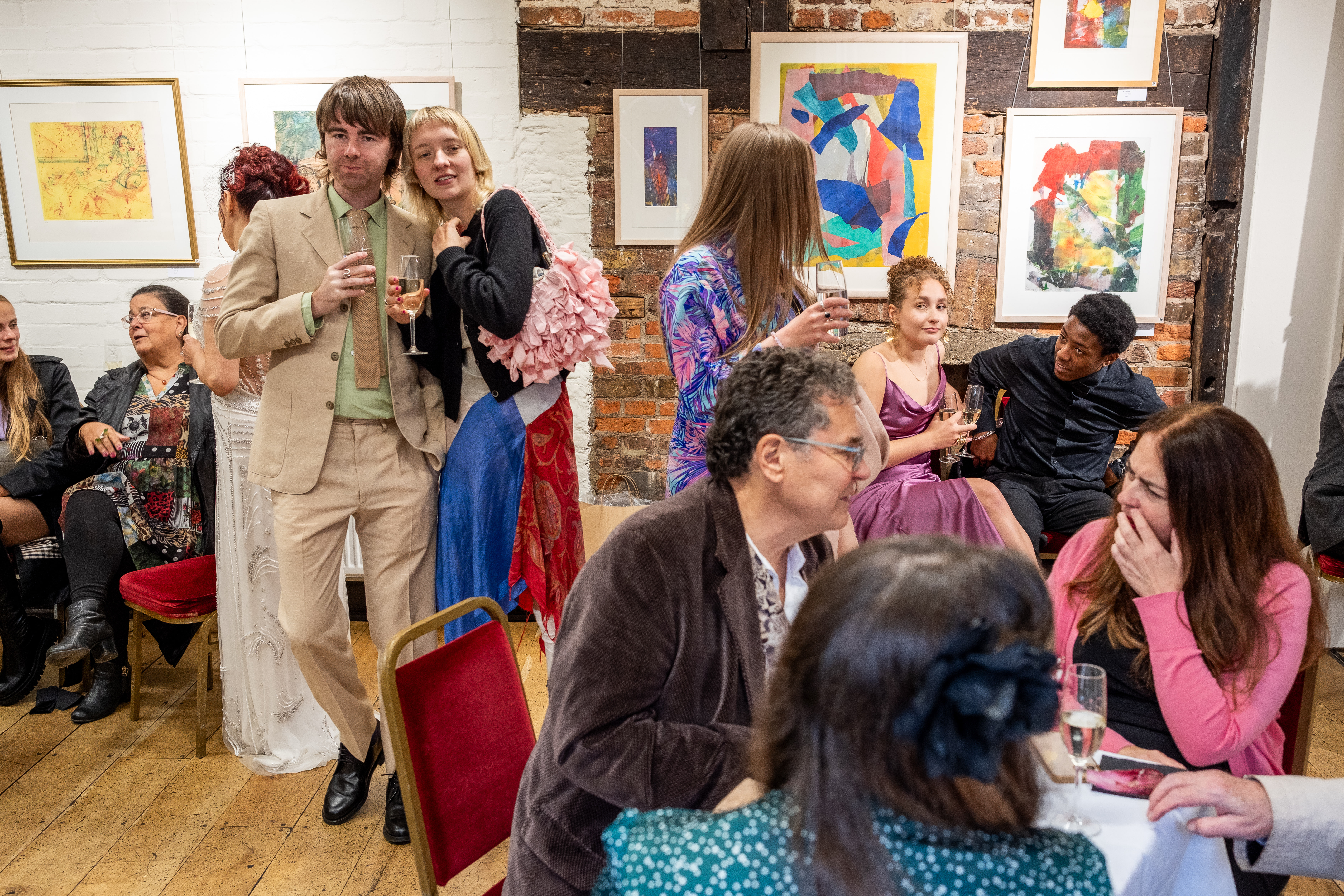 Party in the Lower Gallery