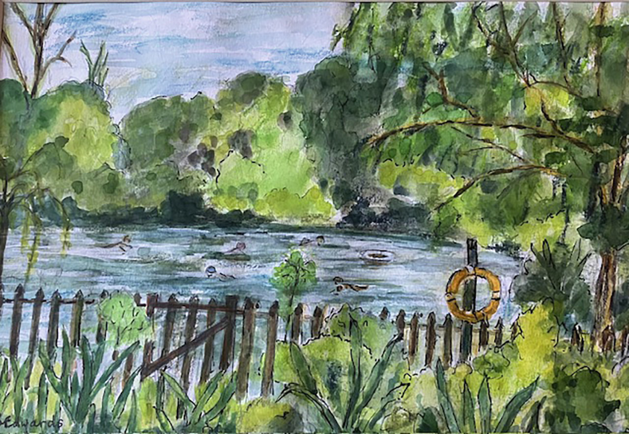 Kenwood Ladies Pond by Ruth Edwards