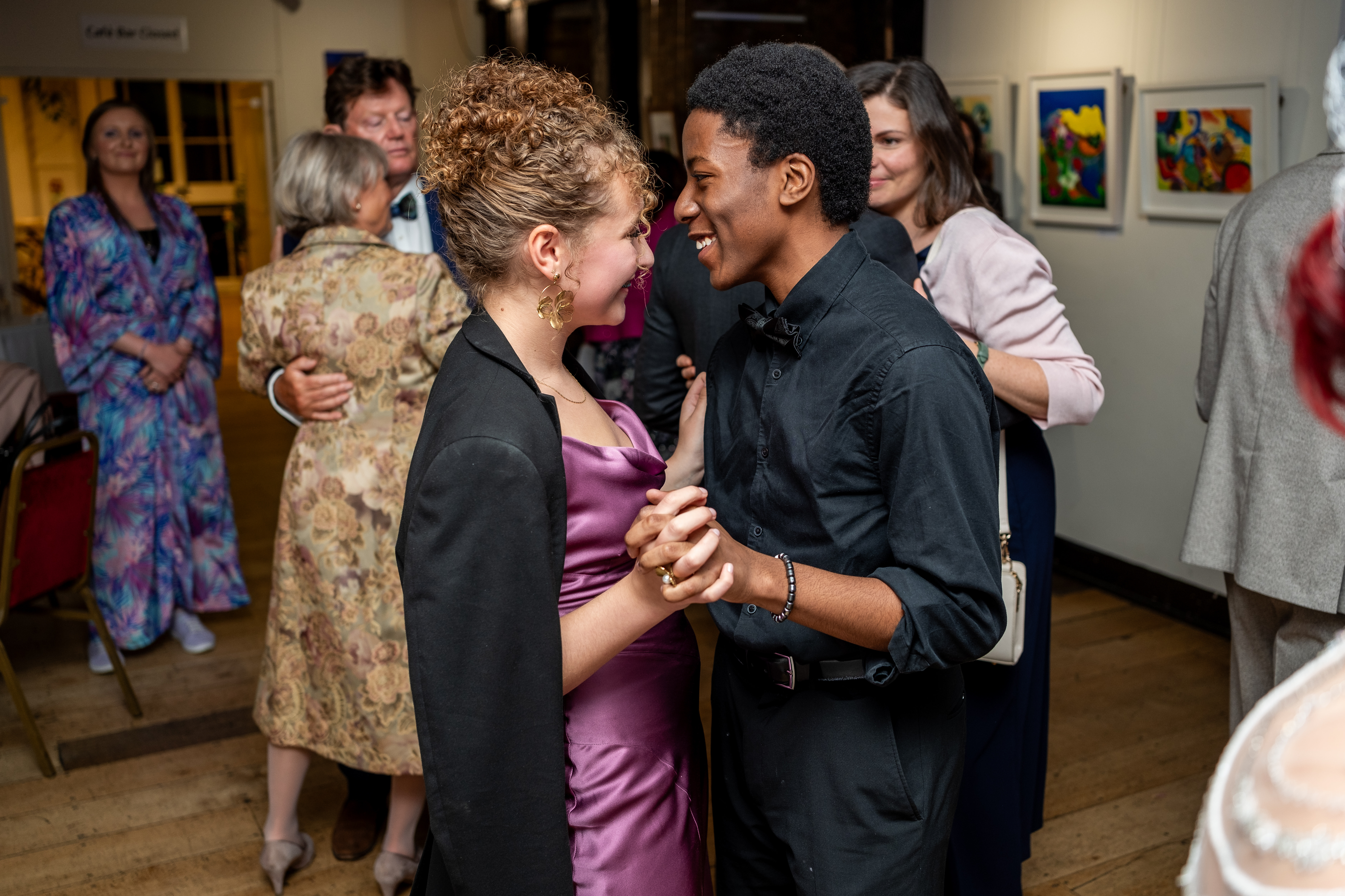 Dancing in the Lower Gallery  Credit: Grae Hood Photography