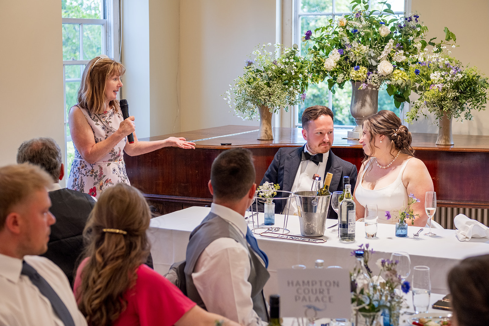 Speech in the Long Gallery  Credit: Grae Hood Photography
