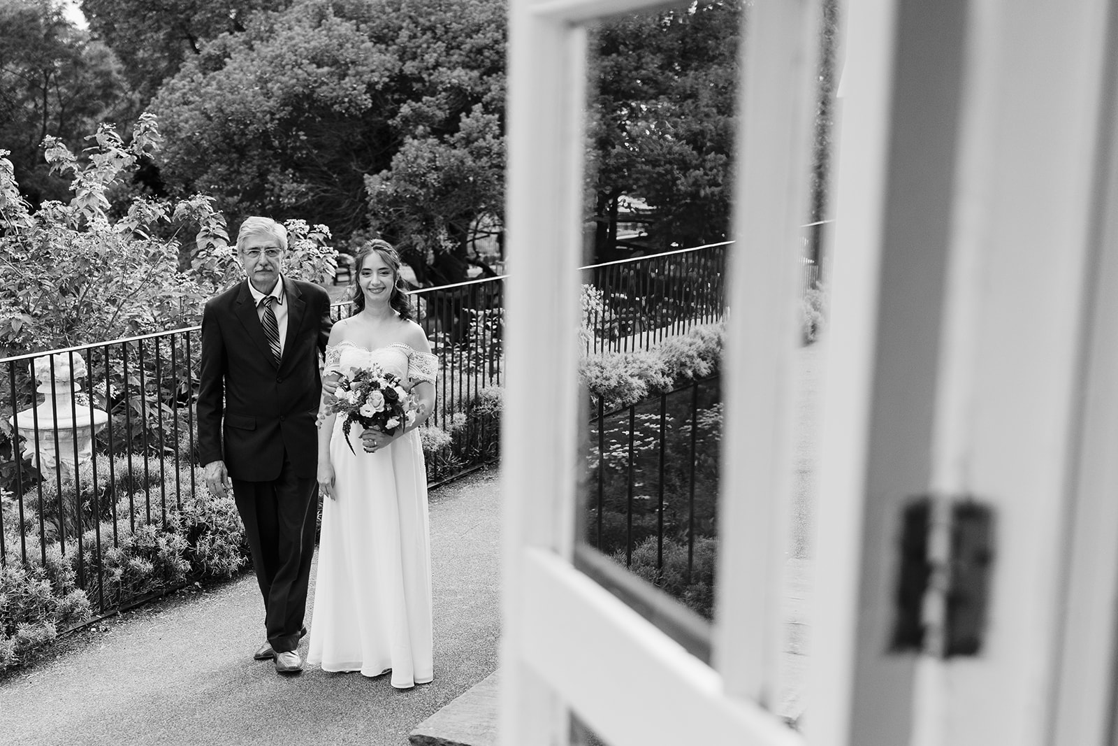Getting ready to walk down the aisle  Credit: Gabriel Popa
