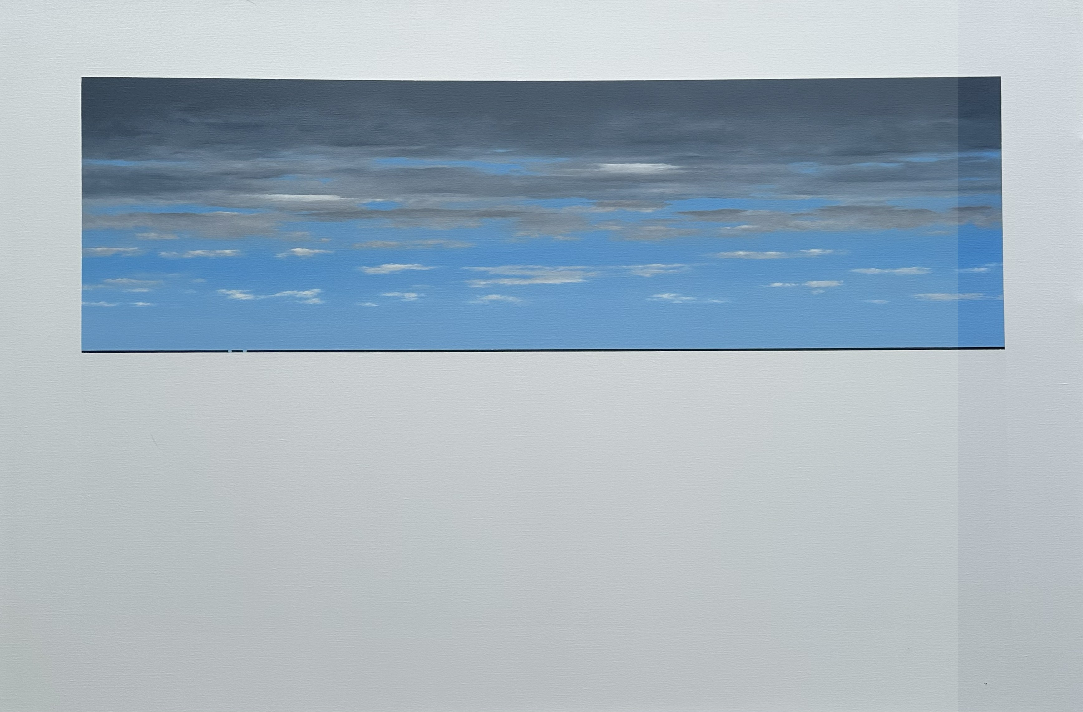 Landscape Duet; Looking at Sky Oblivious of Field