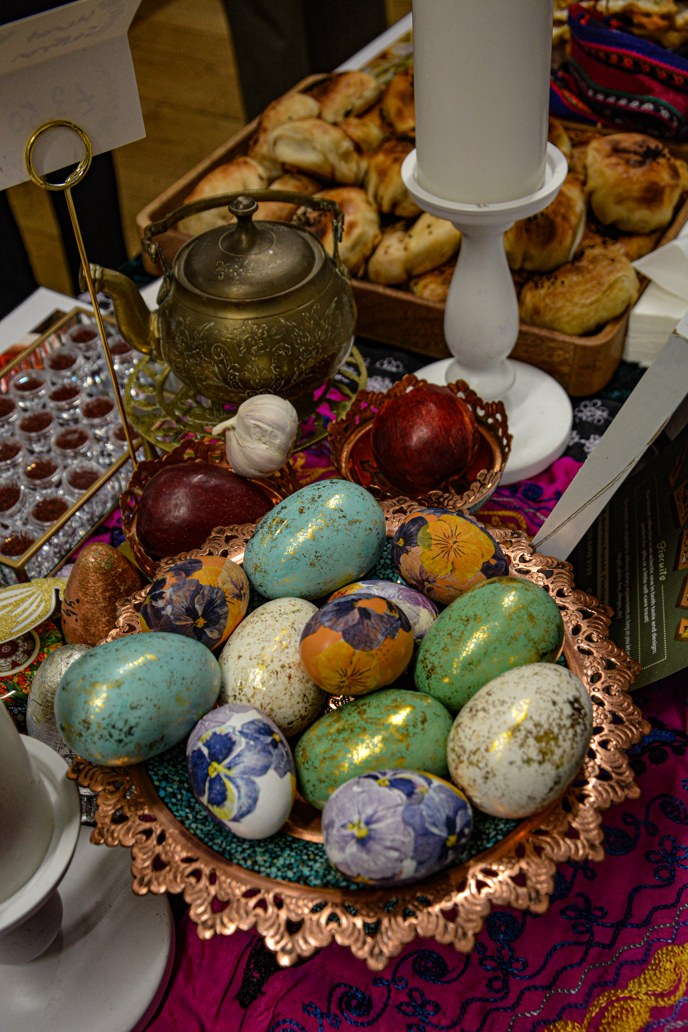 Afghanistan and Central Asian Association stall at the Nowruz Bazaar 2025 
