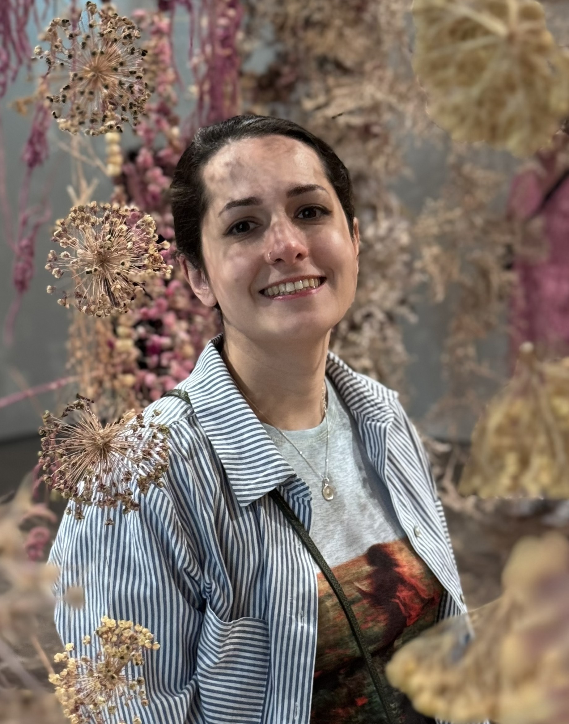 A portrait of Parisa