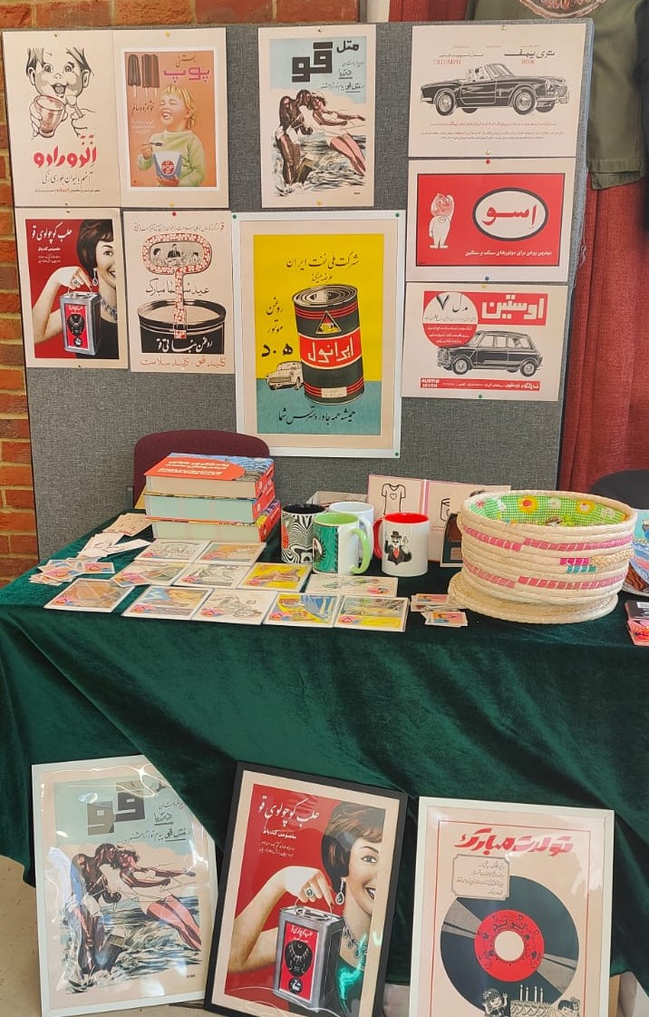 Souvenirs From The Past stall at the Nowruz Bazaar 2025