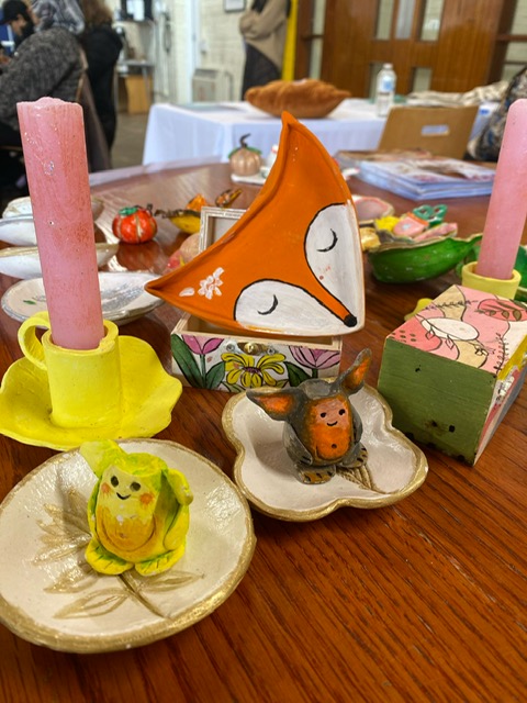  Pottery made by the Yaran Women's Club