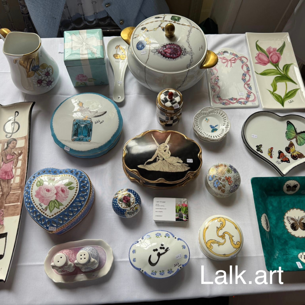 A collection of pots