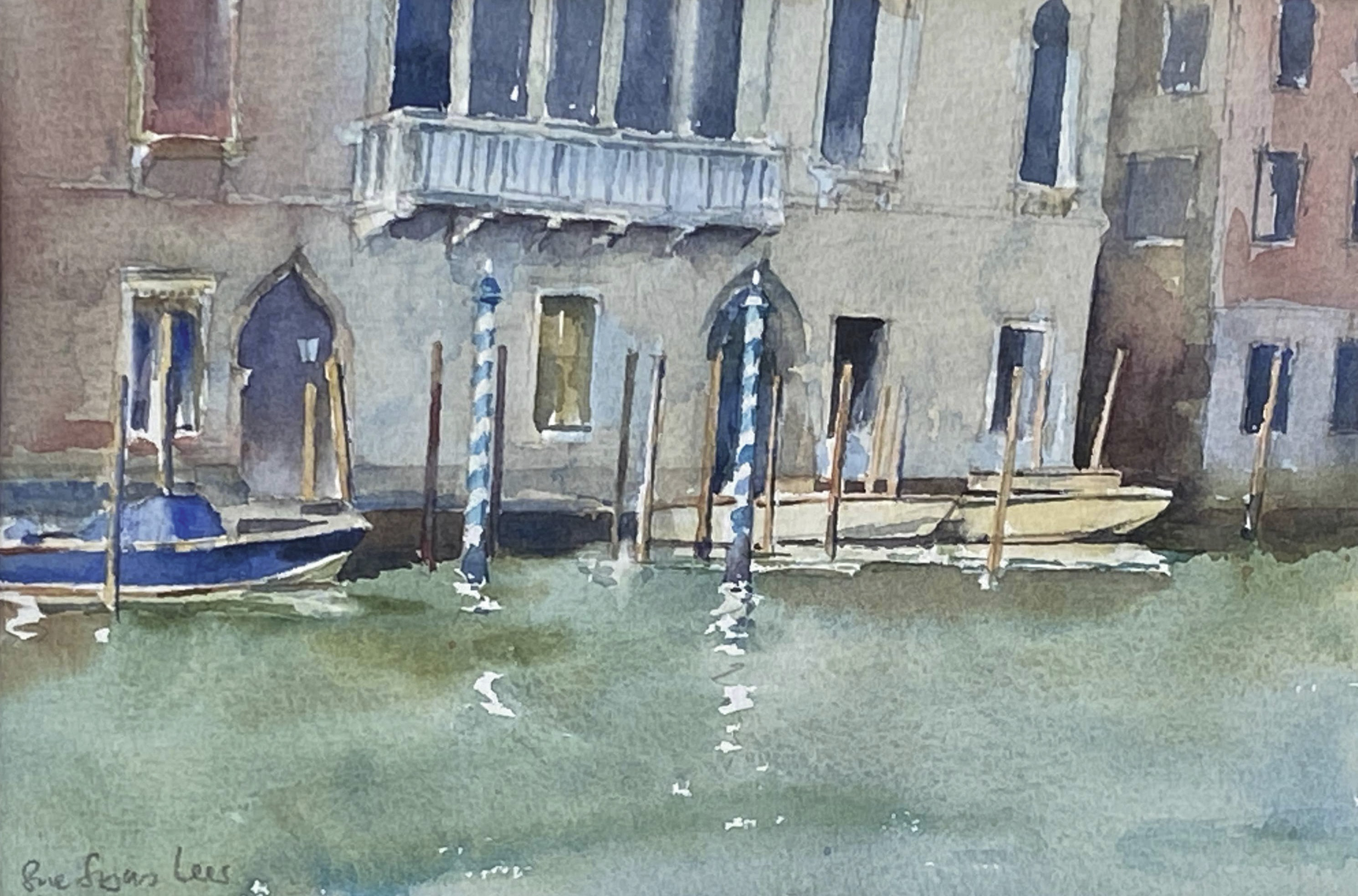 watercolour painting of Venice