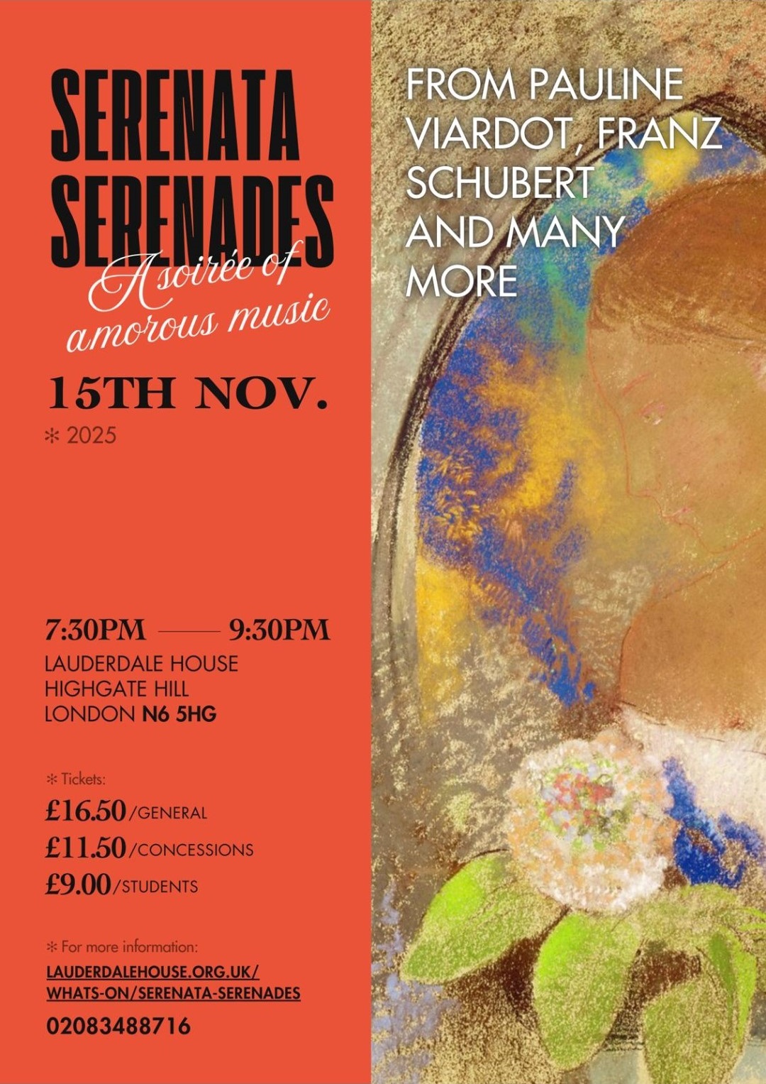 Serenata Serenades Poster Advert