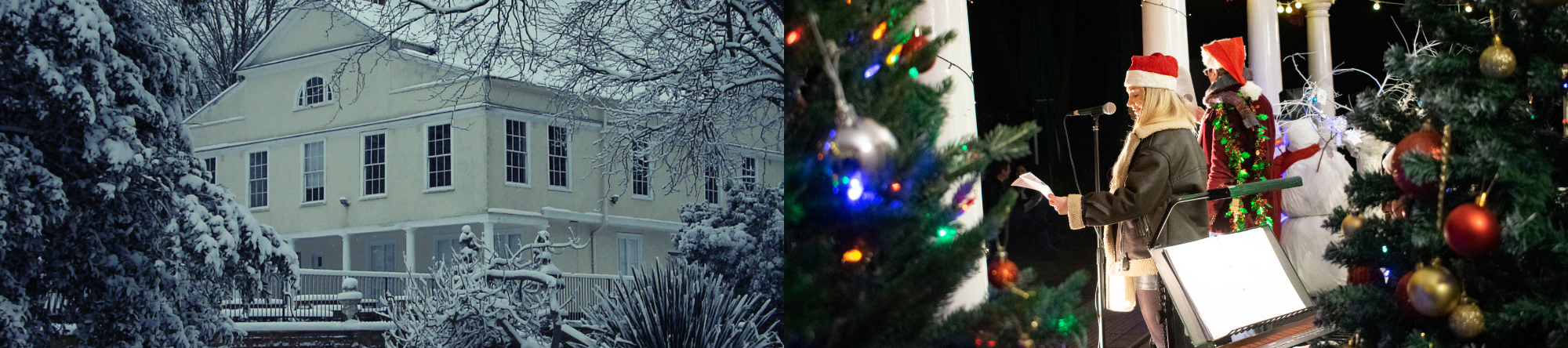 Christmas singalong at lauderdale house