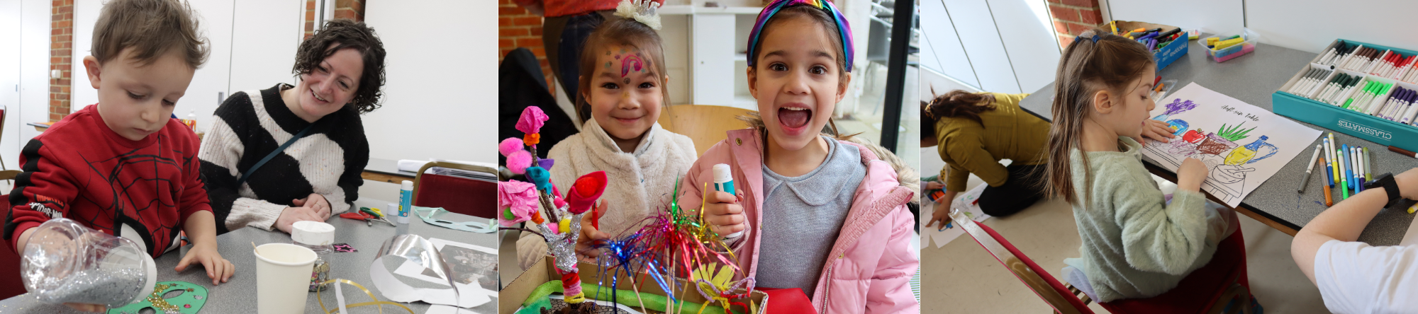 Families having fun at Lauderdale House