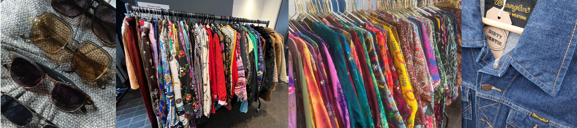 vintage and secondhand clothes