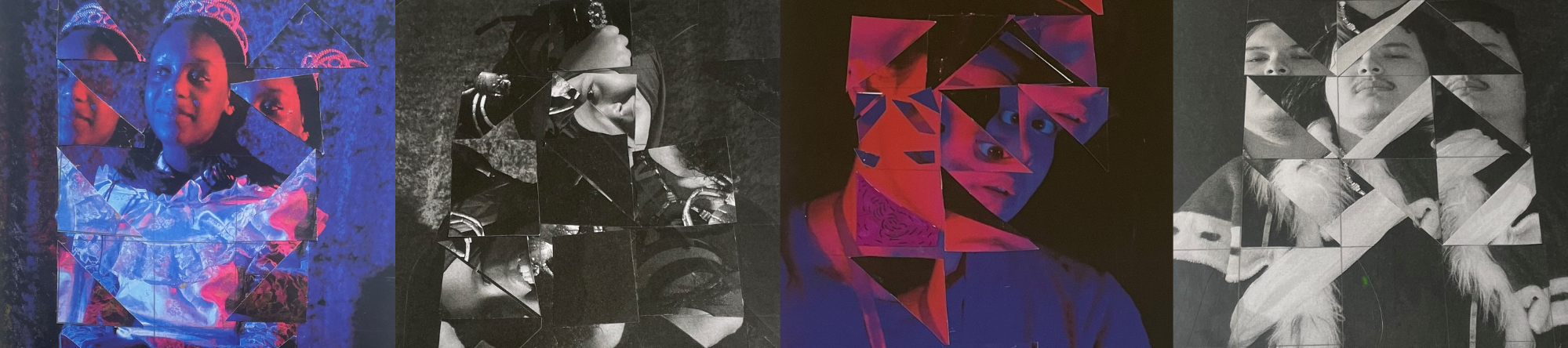 cut up victorian portraiture by Fresh