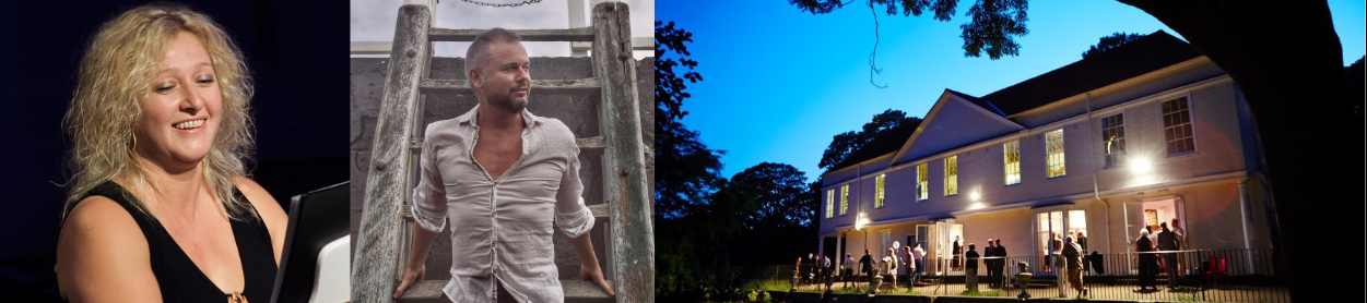 Nicholas Martin and Lora Dimitrova, and image of Lauderdale House 