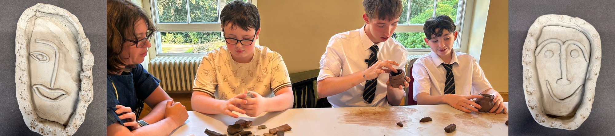 Charlie working with young people at LauderdaleHouse