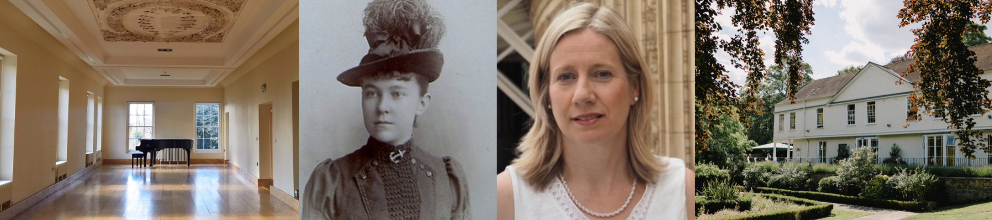 photos of Lauderdale House, Johanna Muller-Hermann, and Carola Darwin (credit Emma Darwin)