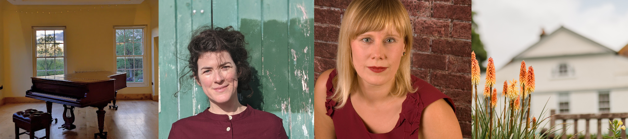 images of Lauderdale House and of Lara Dodds-Eden and Carola Emrich-Fisher