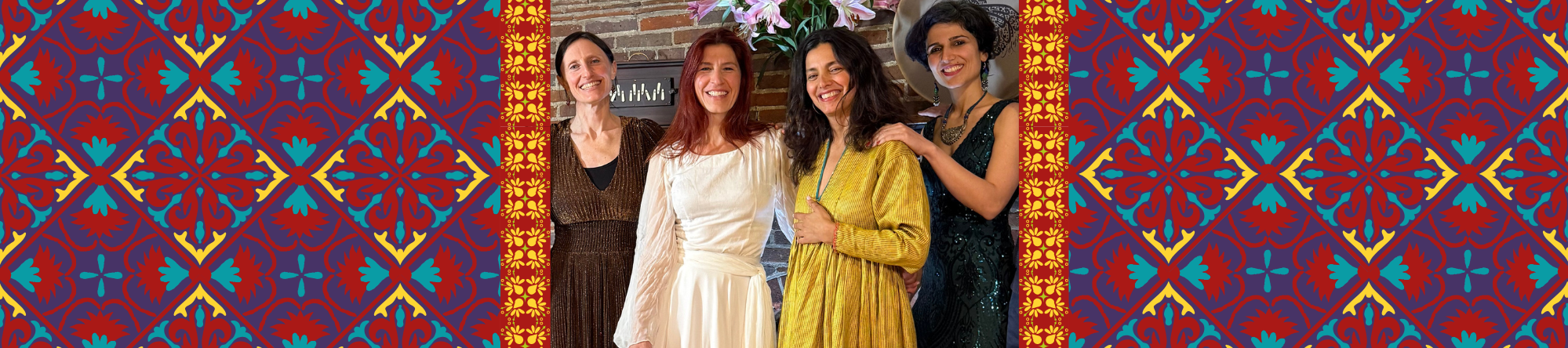 a photograph of the performers of string of pearls ensemble