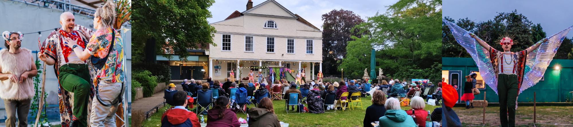 Photos of ELSF performing at Lauderdale House and other parks