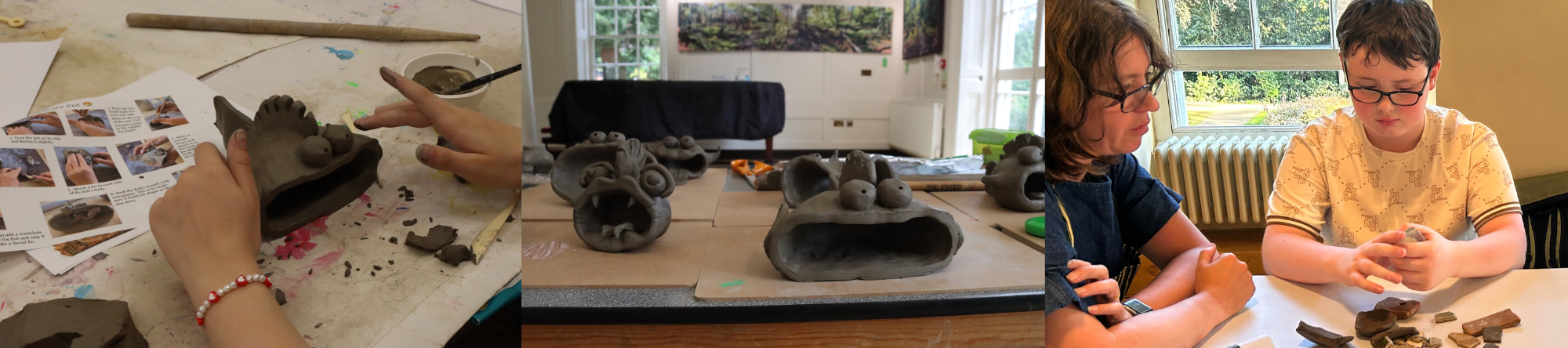 Camden summer University pottery