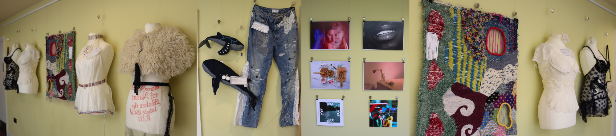 Photography and textile work from Parliament Hill School students