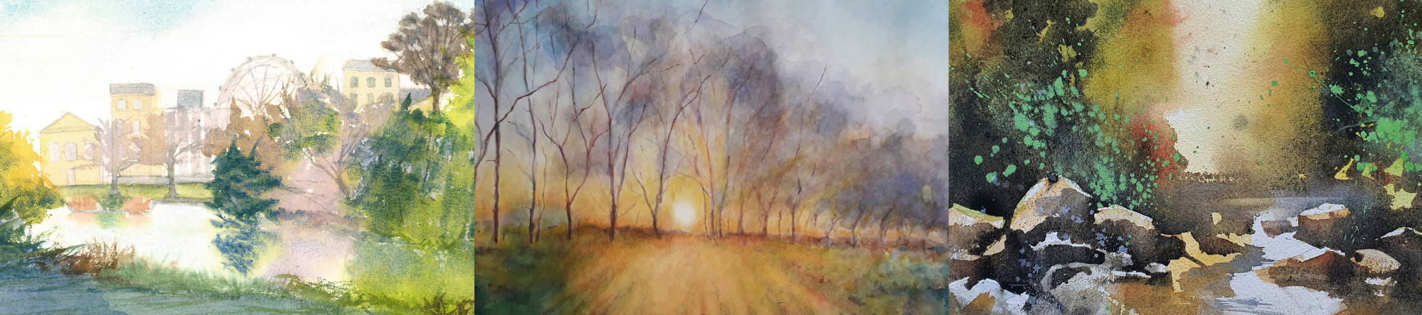 Highgate watercolourists paintings