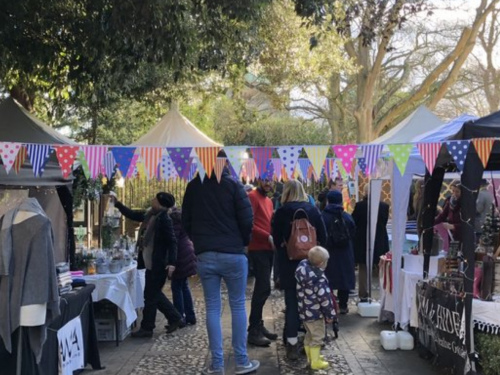 Duck pond market