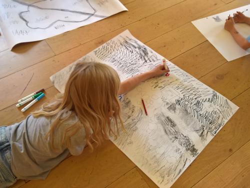 Child drawing