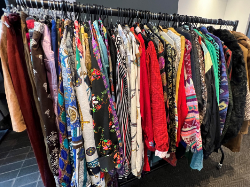 vintage and secondhand clothes